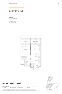 newport residences 1 bedroom floorplan layout